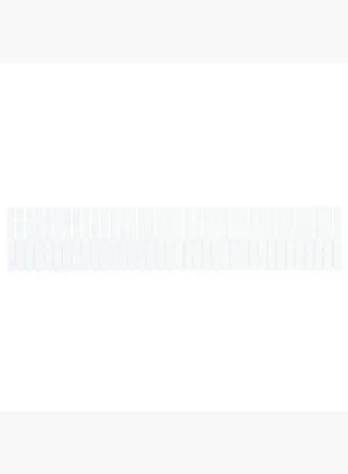 Polystylene Partition Plate, W 36 x D 0.2 x H 7 cm, M, Neutral