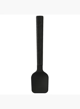 Silicone Mini Spoon, Approx. W 2.5 X L 11 Cm, Black