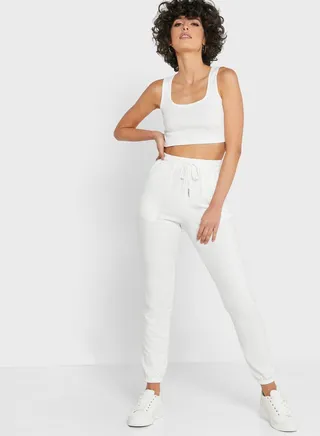 Crop Top & Joggers Set