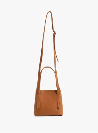 Tote Handbag Faux Leather