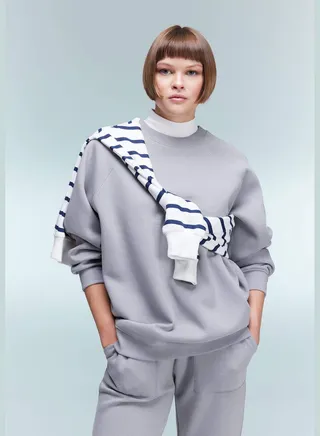 Basic Crew Neck Knitted Jumper
