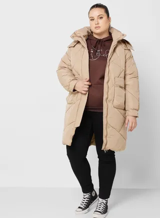 Padded Jacket With Hood