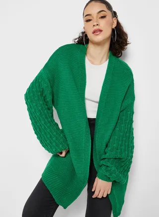 Bobble Effect Cardigan