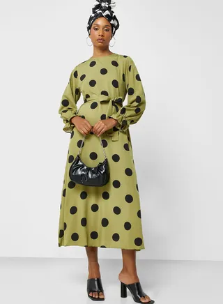 Dot Printed Dress