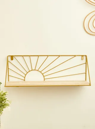 Golden Sunset Shelf