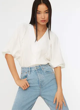 Balloon Sleeve Shirt