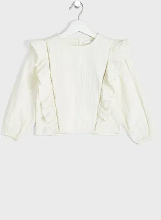Kids Essential Frill Top