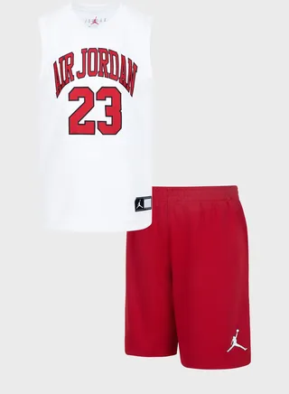 Kids Hbr Dna Jordan Muscle Shirt Set