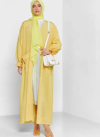 Puff Sleeve Abaya