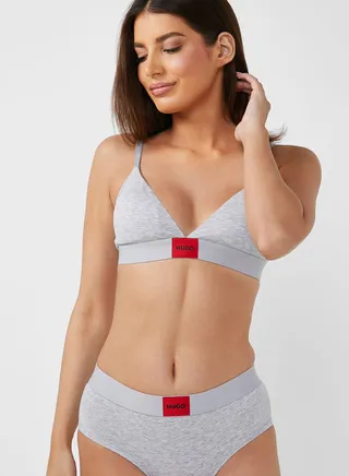 Plunge Knitted Bra