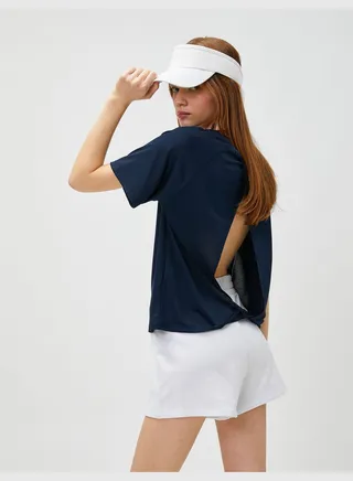 Modal Sport T-Shirt Cut Out
