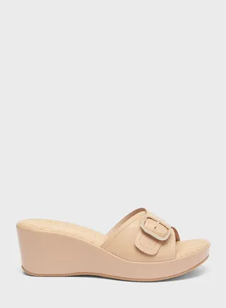 Single Strap Wedge Sandal