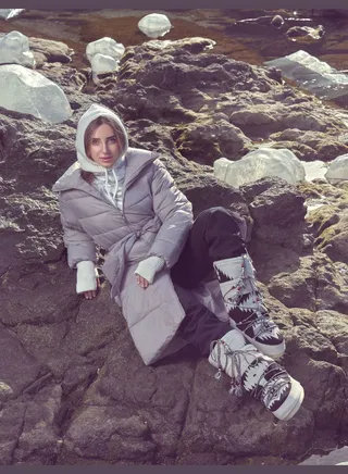 Maxi Puffer Anorak Waistbanded