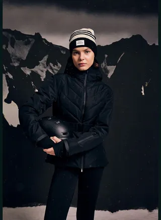 Woman Slim Fit Hooded Jacket