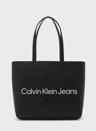Monogram Detailed Tote