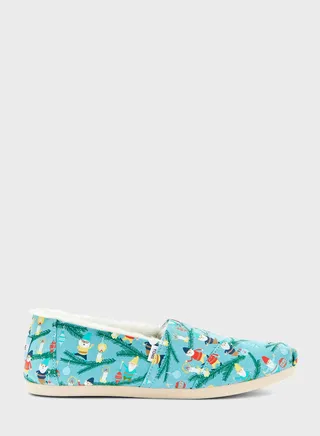 Ponited Toe Flat Slip Ons