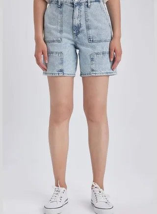 Woman Denim Bermuda