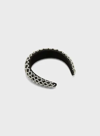 Pearl Detail Embellished Headband