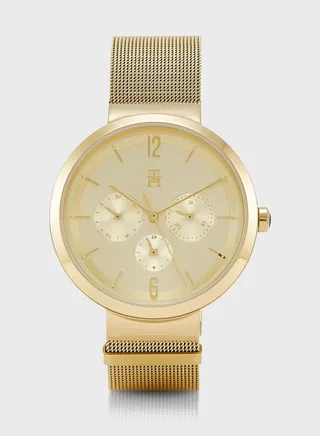 Lidia Mesh Strap Analog Watch