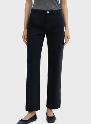 Pocket Detail Jeans