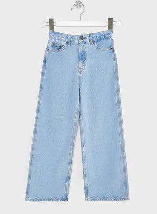 Kids Light Wash Straight Fit Jeans