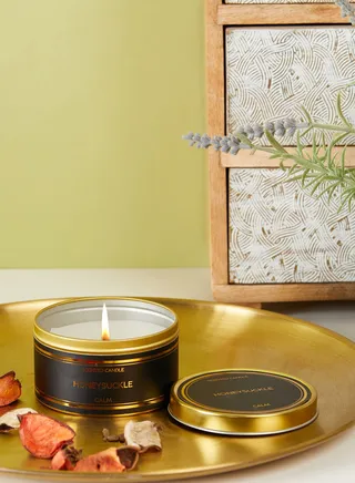 Large Honeysuckle Scented Candle