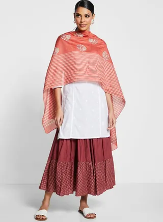 Silk Printed Stole
