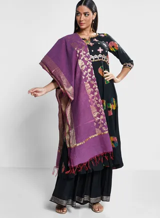 Embroidery Detail Dupatta
