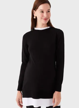 Crew Neck Tunic