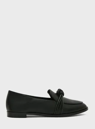 Bow Flat Loafers