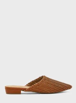 Raffia Slip Ons