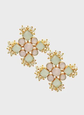 Ines Embellished Studs