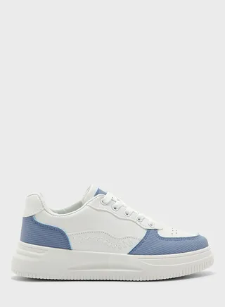Color Block Platform Sneakers