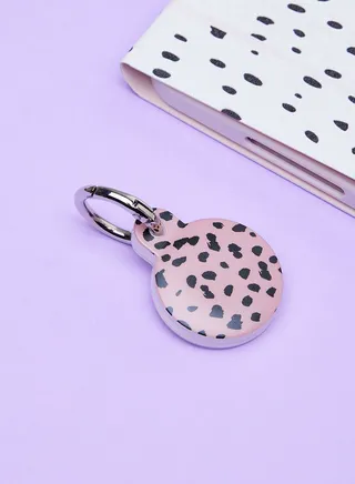 Tan Spots Air Tag Case