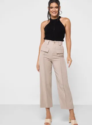 High Waited Flared Pants