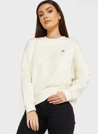 Crew Neck Logo Sweatshirt