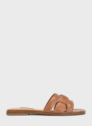 Single Strap Flat Sandals