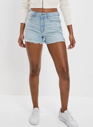 High Waist Mom Denim Shorts