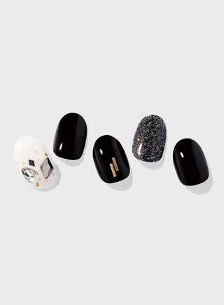 Nail Art Wrap - Black Swan