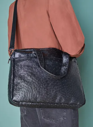 15" Ostrich Laptop Bag