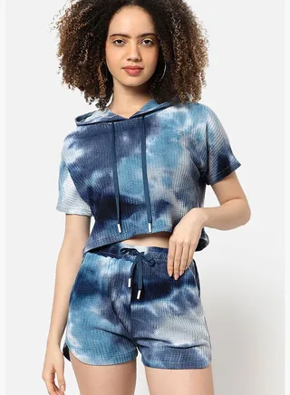 Women’s Tie-Dye Co-ords Regular Fit For Casual Wear