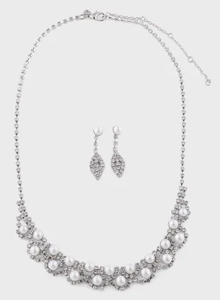 Lovelaria Necklace+Earrings Set