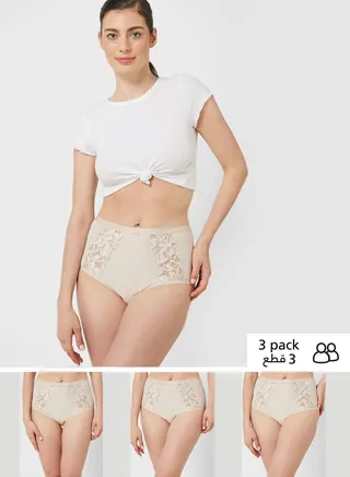 3 Pack Wildblooms Full Briefs
