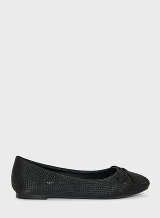 Embellished Flat Ballerina