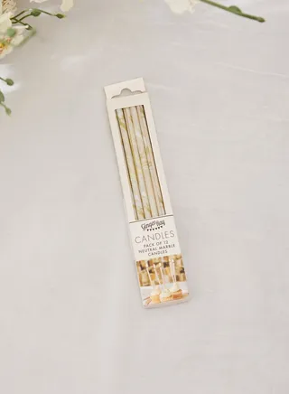 Candles - Neutral Marble