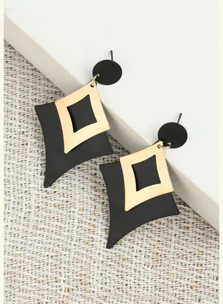 Gold Plated Party Designer Drop Earring For Women
