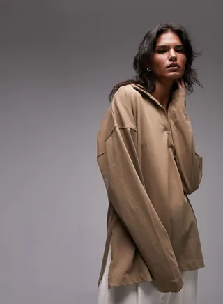 Polo Neck T-Shirt
