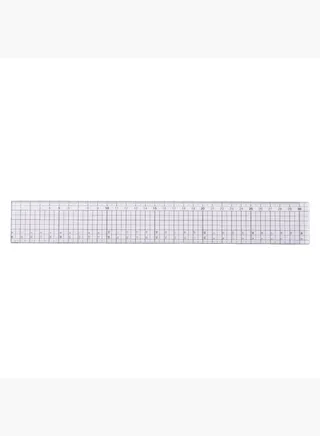 Pet Cutting Ruler, Anti Slip, 30 cm