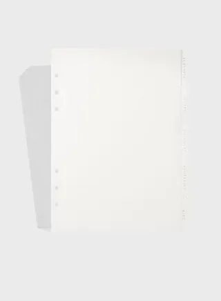 Planning Agenda Dividers