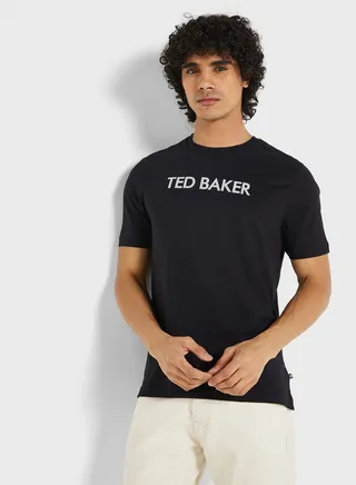 Slogan Crew Neck T-Shirt